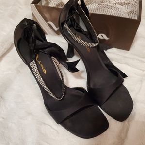 Nina Ankle Gem Heels